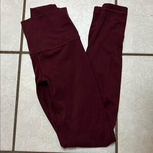 Lululemon Align Leggings Dark Maroon NWOT